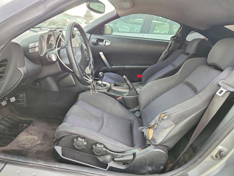 2005 Nissan 350z VIN JN1AZ34D85M608280 COPART salvage auction — ROOF, CA - SALVAGE CERTIFICATE, sold $15 on 2026-07-30 (photo 7)