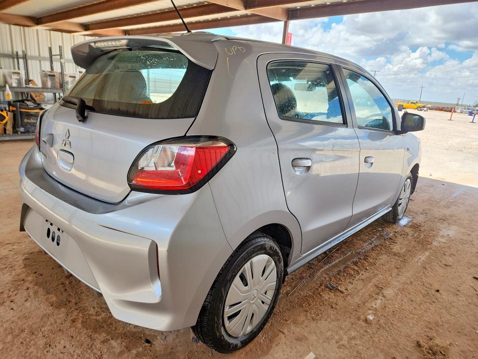 2024 Mitsubishi Mirage VIN ML32AUHJ1RH033987 COPART salvage auction — FRONT END, NY - CERTIFICATE OF TITLE (P), sold $4,900 on 2026-07-27 (photo 3)