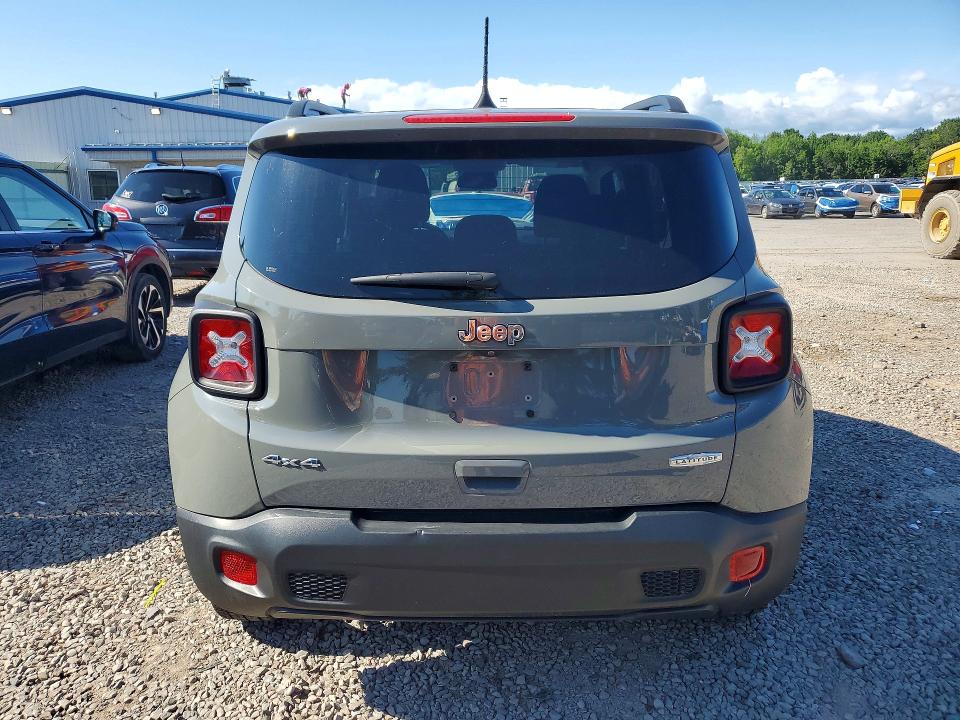 2021 Jeep Renegade VIN ZACNJDBB6MPN20287 COPART salvage auction — MINOR DENT/SCRATCHES, Ny - Mv-907A Salvage Certificate, sold $250 on 2026-07-29 (photo 6)