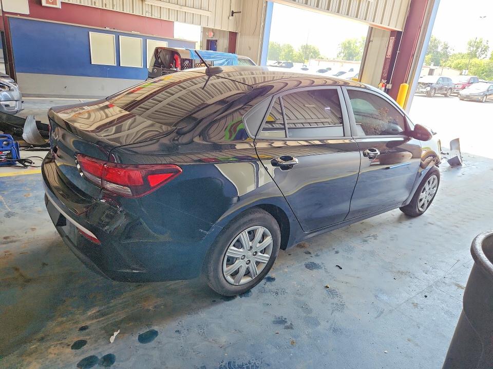 2023 Kia Rio VIN 3KPA24AD4PE616535 COPART salvage auction — FRONT END, Mi - Certificate Of Title, sold $1,500 on 2026-07-28 (photo 3)