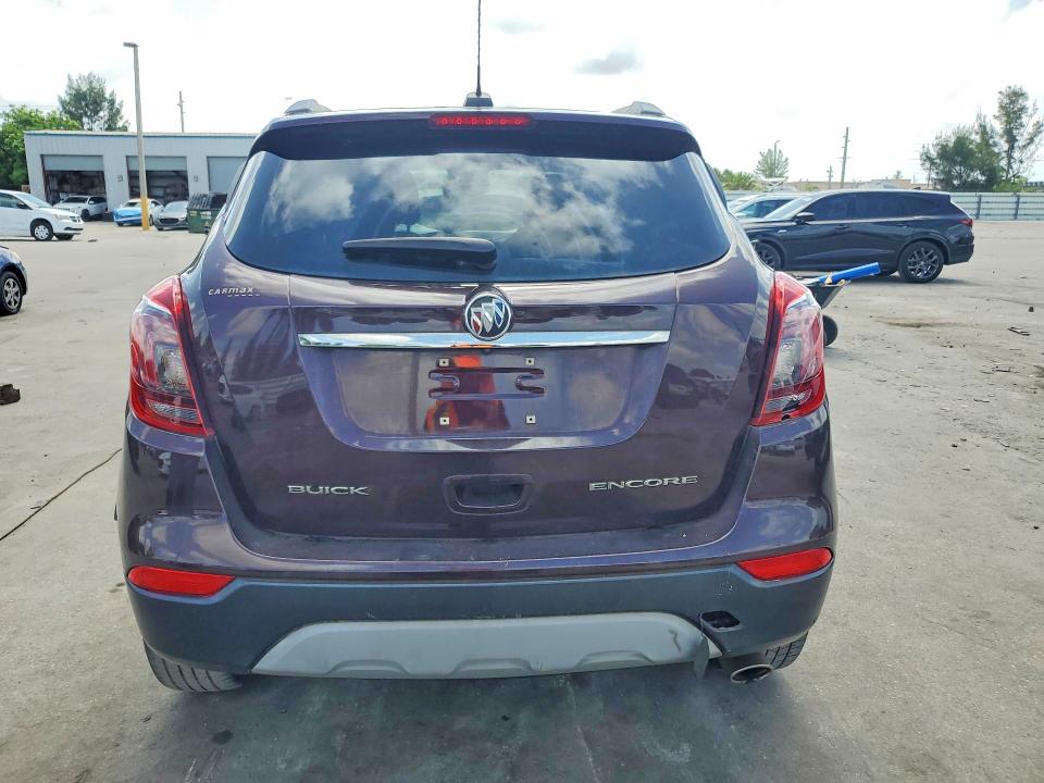 2018 Buick Encore VIN KL4CJASB2JB543476 COPART salvage auction — FRONT END, Ga - Cert Of Title-Salvage, sold $950 on 2026-07-15 (photo 6)