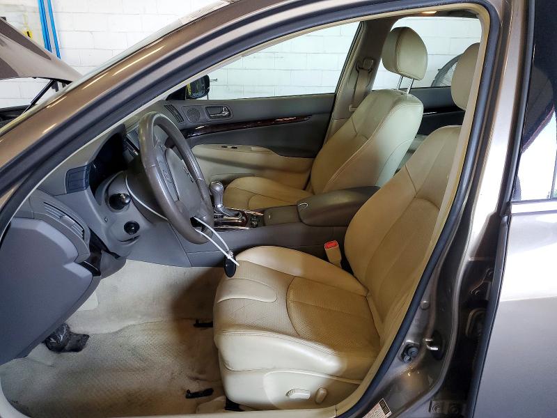 2010 Infiniti G37 VIN JN1CV6AR0AM458309 COPART salvage auction — MINOR DENT/SCRATCHES, Mn - Certificate Of Title, sold $675 on 2026-07-21 (photo 7)