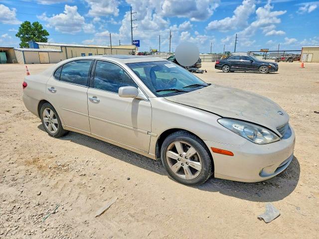2005 Lexus Es 330 VIN JTHBA30G755122335 COPART salvage auction — REAR END, TX - SALVAGE VEHICLE TITLE (P), sold $850 on 2026-07-22 (photo 4)