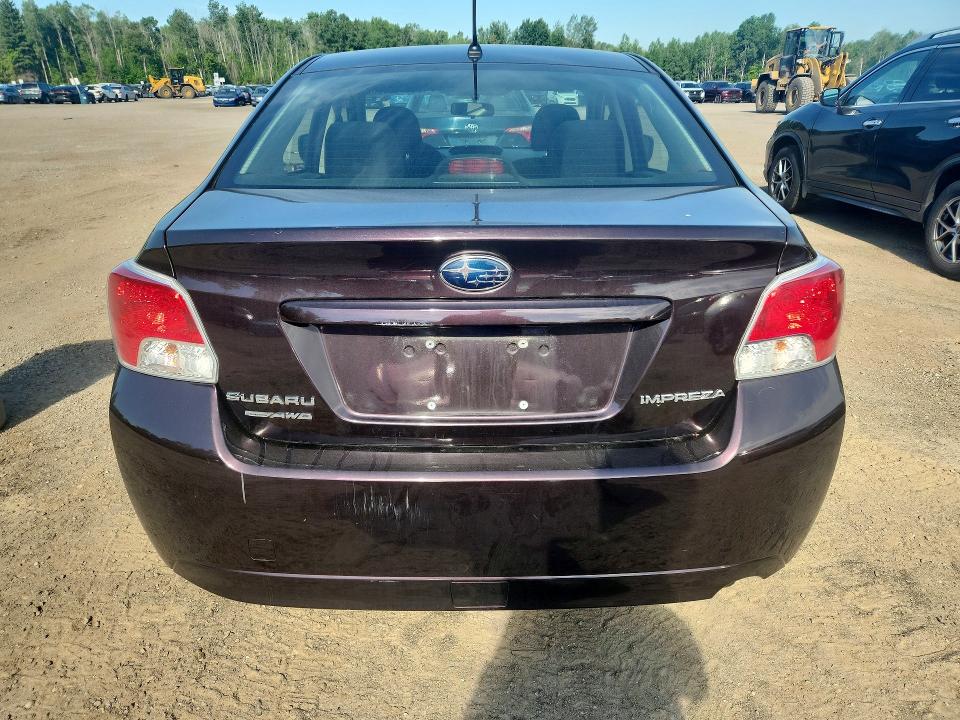 2013 Subaru Impreza VIN JF1GJAC69DH015398 COPART salvage auction — SIDE, On - Permit No Brand - Unfit, sold $1,300 on 2026-07-28 (photo 6)