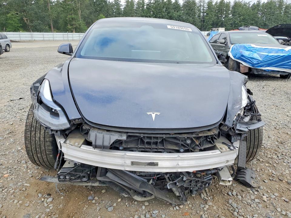 2023 Tesla Model 3 VIN 5YJ3E1EB8PF703517 COPART salvage auction — FRONT END, WA - BILL OF SALE, sold $9,900 on 2026-07-17 (photo 5)