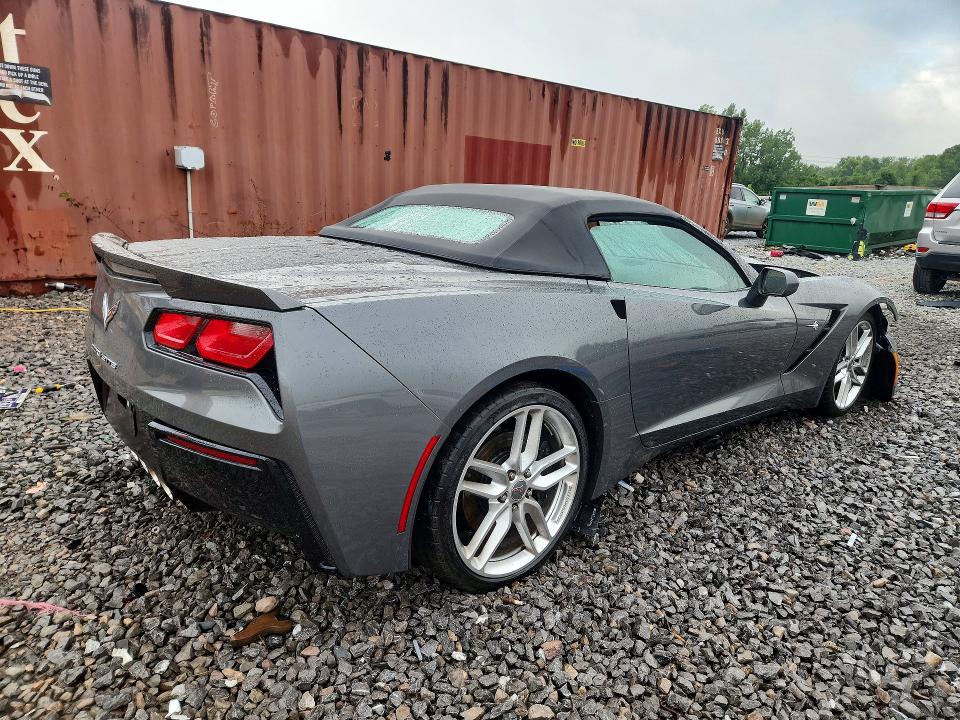 2015 Chevrolet Corvette VIN 1G1YK3D76F5102140 COPART salvage auction — FRONT END, Tn - Salvage Certificate, sold $7,900 on 2026-08-25 (photo 3)