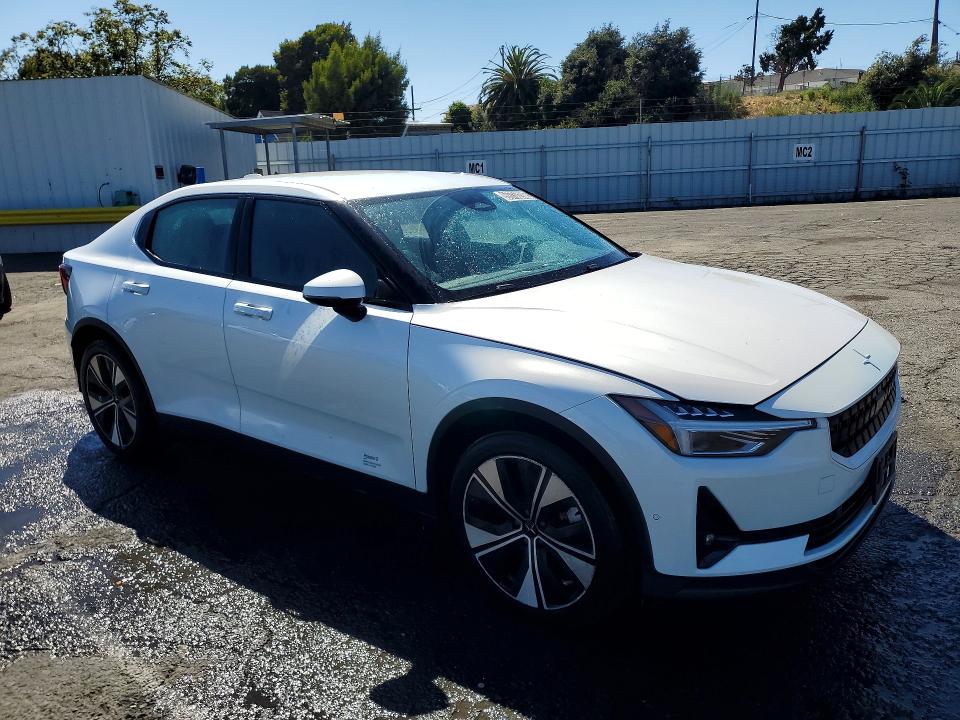 2023 Polestar 2 VIN YSMEG3KA2PL146566 COPART salvage auction — MECHANICAL, CA - CERTIFICATE OF TITLE, sold $7,400 on 2026-07-15 (photo 4)