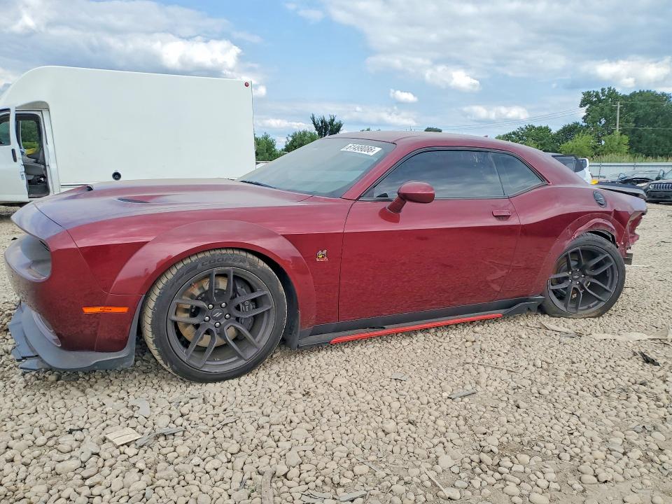2019 Dodge Challenger VIN 2C3CDZFJ1KH750130 — COPART salvage auction photo