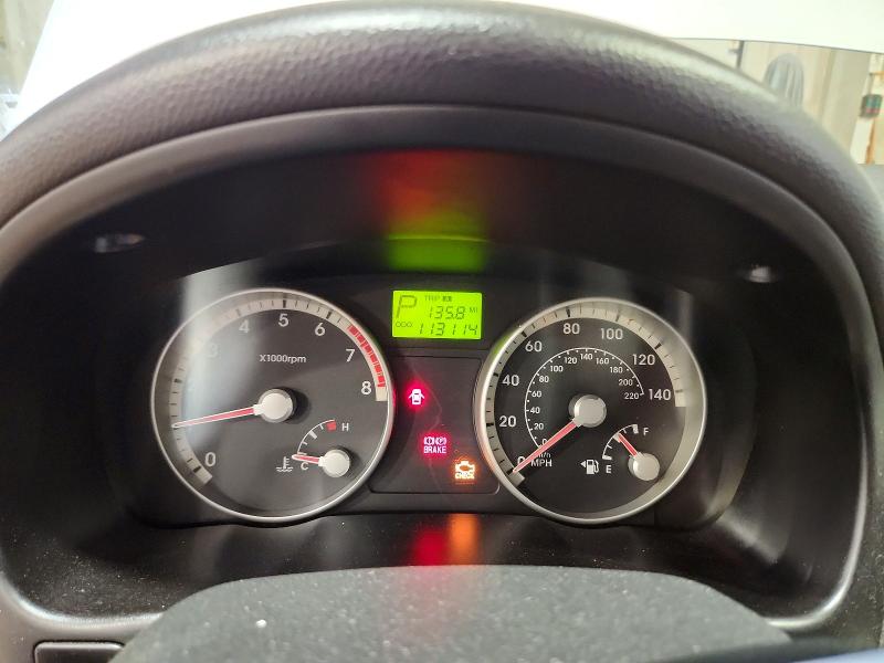 2008 Hyundai Accent VIN KMHCN46C88U220767 COPART salvage auction — FRONT END, Pa - Certificate Of Salvage, sold $400 on 2026-07-17 (photo 9)