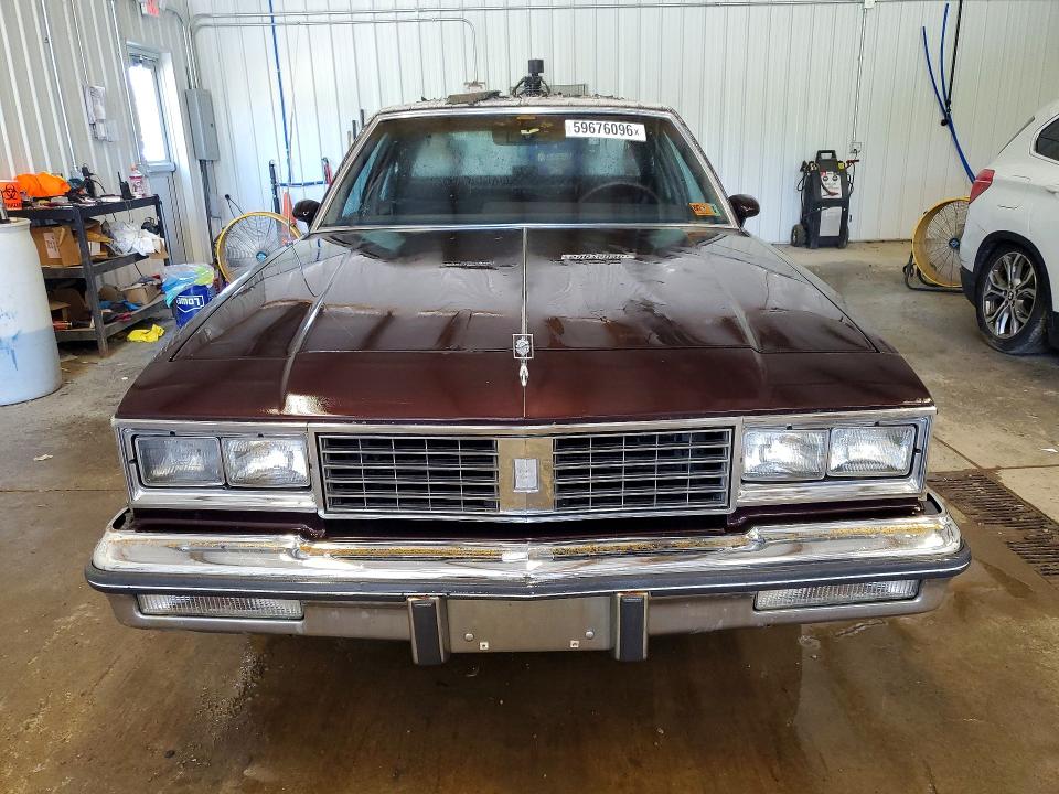 1987 Oldsmobile Cutlass supreme VIN 1G3GR51A4HR315786 COPART salvage auction — ROOF, WV - CERTIFICATE OF TITLE, sold $3,024 on 2026-07-09 (photo 5)