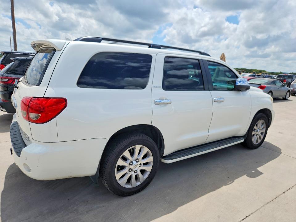 2014 Toyota Sequoia VIN 5TDYY5G1XES055132 COPART salvage auction — MINOR DENT/SCRATCHES, Tx - Certificate Of Title (P), sold $9,200 on 2026-07-27 (photo 3)