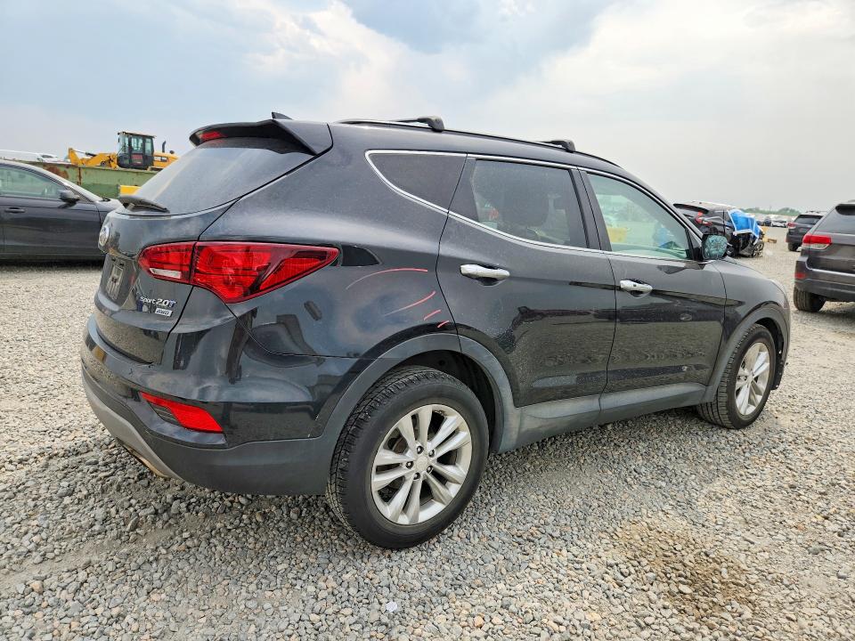 2018 Hyundai Santa fe VIN 5XYZUDLA0JG548650 COPART salvage auction — FRONT END, Co - Public - Salvage Title, sold $4,800 on 2026-07-14 (photo 3)