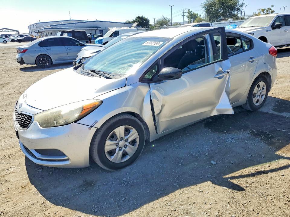 2014 Kia Forte VIN KNAFK4A67E5147549 COPART salvage auction — SIDE, Ca - Salvage Certificate, sold $1,250 on 2026-07-24 (photo 1)