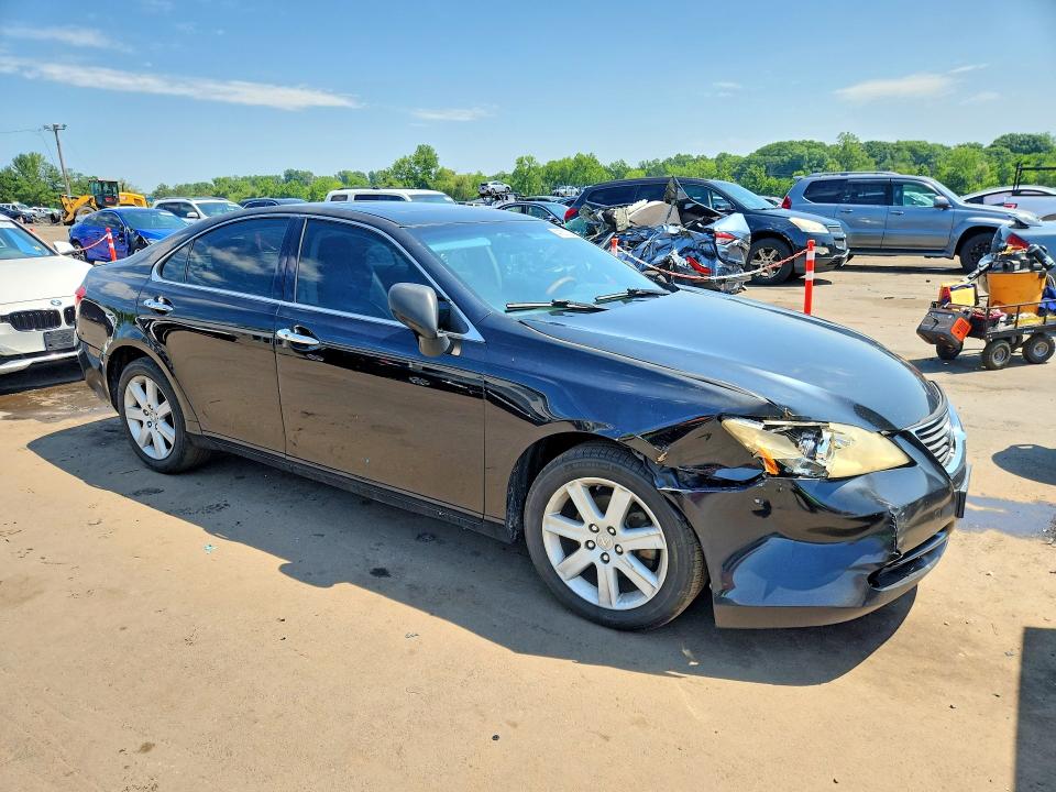2007 Lexus Es 350 VIN JTHBJ46G372023268 COPART salvage auction — FRONT END, Ct - Cert Of Title-Salvage, sold $825 on 2026-07-14 (photo 4)