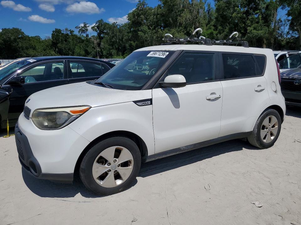2015 Kia Soul VIN KNDJN2A25F7181971 COPART salvage auction — MECHANICAL, Fl - Certificate Of Title, sold $375 on 2026-07-21 (photo 1)