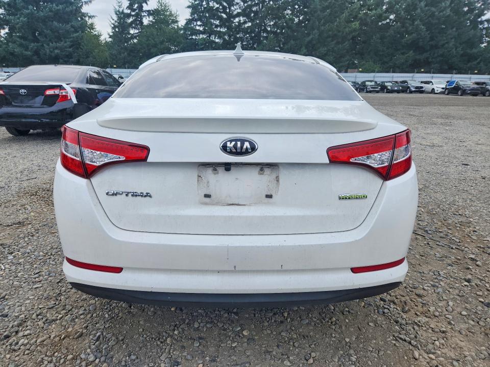 2012 Kia Optima VIN KNAGM4AD6C5026859 COPART salvage auction — REAR END, WA - BILL OF SALE, sold $475 on 2026-07-31 (photo 6)