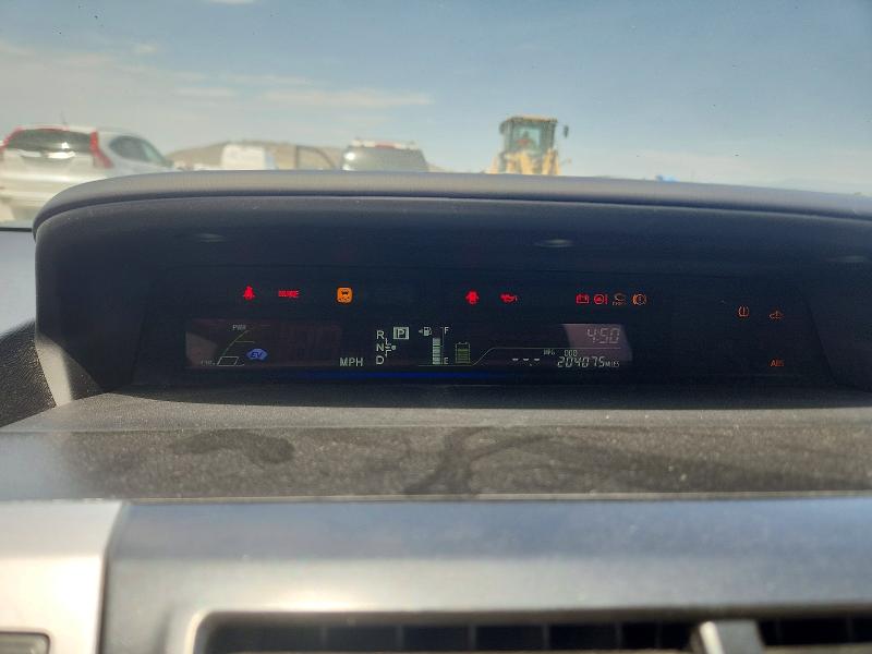2013 Toyota Prius VIN JTDZN3EU9D3222269 COPART salvage auction — FRONT END, Salvage Title, sold $275 on 2026-07-28 (photo 9)