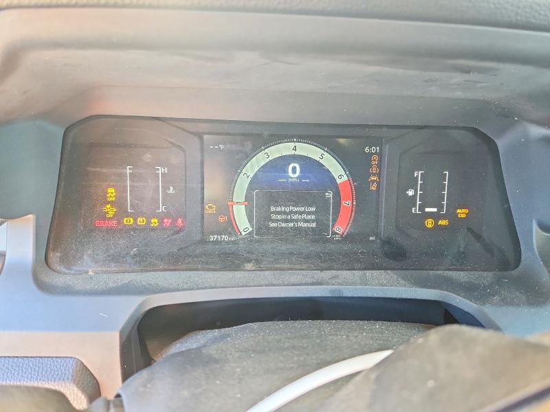 2025 Toyota Tacoma VIN 3TYJBAFN0ST017036 COPART salvage auction — FRONT END, Ca - Salvage Certificate (P), sold $13,900 on 2026-07-29 (photo 9)