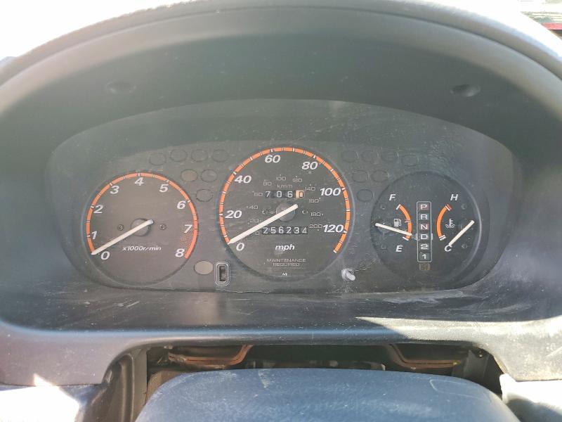 2000 Honda Cr-v VIN JHLRD1872YC051595 COPART salvage auction — VANDALISM, Ca - Salvage Certificate, sold $125 on 2026-07-27 (photo 9)