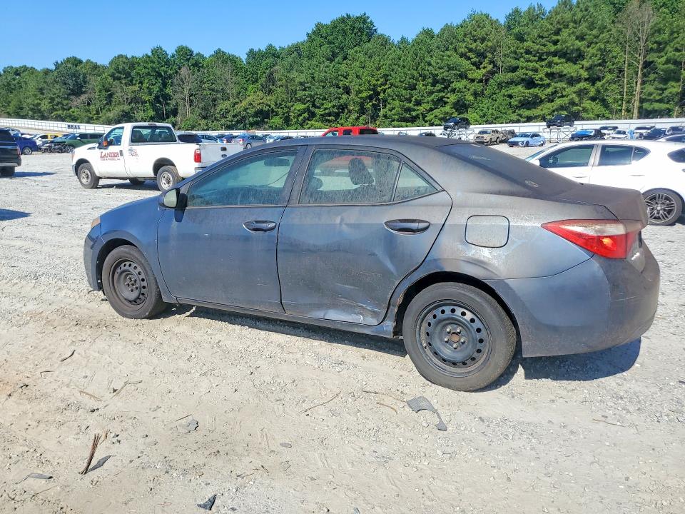 2014 Toyota Corolla VIN 5YFBURHEXEP072080 COPART salvage auction — FRONT END, Ga - Certificate Of Title, sold $300 on 2026-07-29 (photo 2)