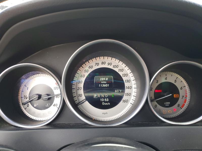 2013 Mercedes-benz C-klasse VIN WDDGJ4HB7DG031810 COPART salvage auction — FRONT END, Fl - Certificate Of Title, sold $500 on 2026-07-31 (photo 9)
