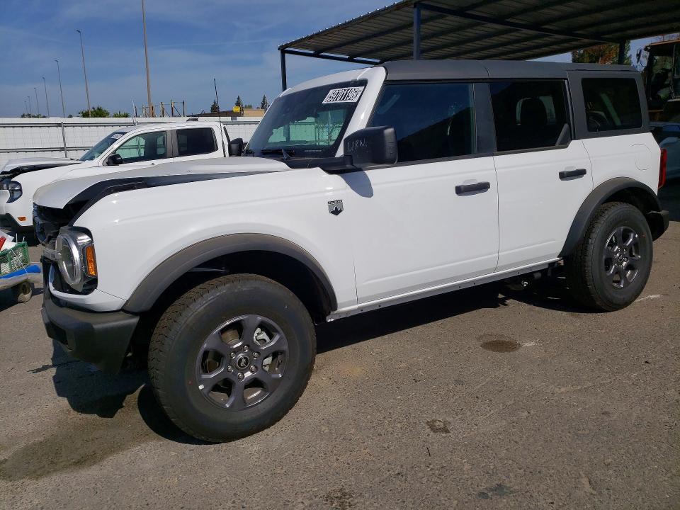 2026 Ford Bronco VIN 1FMDE7BH0TLA92336 COPART salvage auction — REAR END, Ca - Non-Repairable Vehicle Cert, sold $7,700 on 2026-07-29 (photo 1)