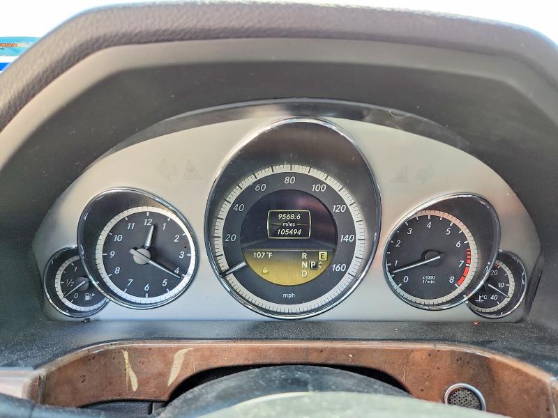 2012 Mercedes-benz VIN WDDHF5KB3CA567207 COPART salvage auction — REAR END, TX - SALVAGE VEHICLE TITLE, sold $1,500 on 2026-07-23 (photo 9)