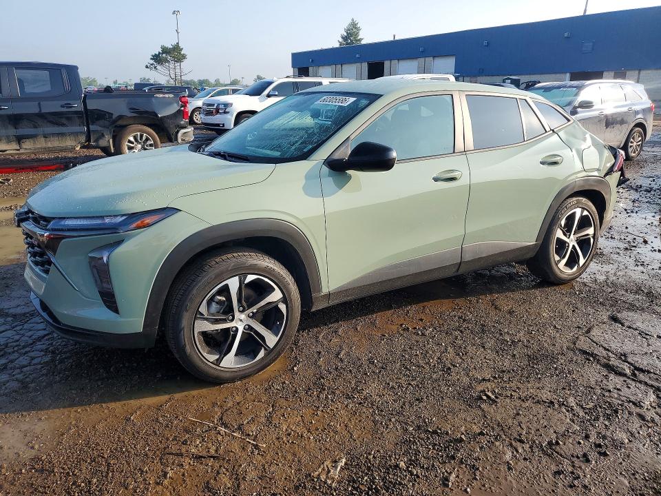 2024 Chevrolet Trax VIN KL77LGE26RC129460 COPART salvage auction — REAR END, Mi - Certificate Of Title, sold $4,000 on 2026-07-17 (photo 1)