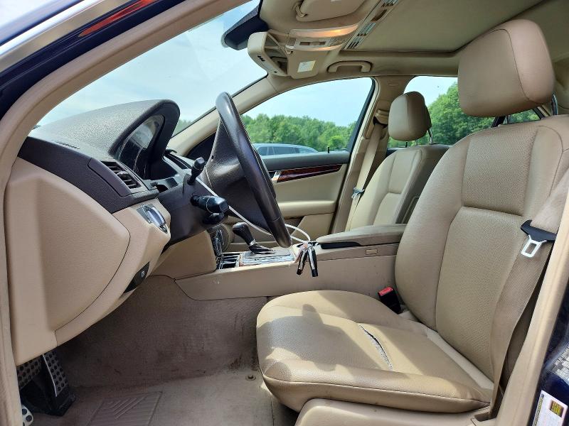 2009 Mercedes-benz C class VIN WDDGF54X19R079548 COPART salvage auction — REAR END, MA - CERT OF TITLE-RECONSTRCTD COLL, sold $125 on 2026-07-30 (photo 7)