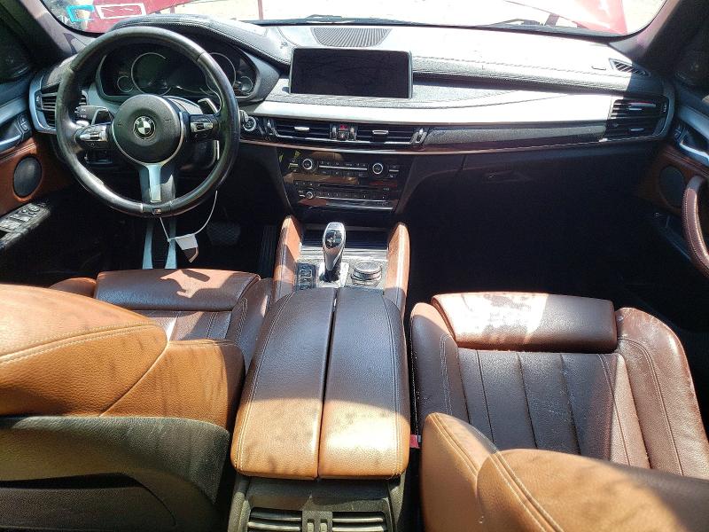 2018 BMW X6 VIN 5UXKU2C54J0X49593 COPART salvage auction — SIDE, NY - CERTIFICATE OF TITLE, sold $10,900 on 2026-07-27 (photo 8)