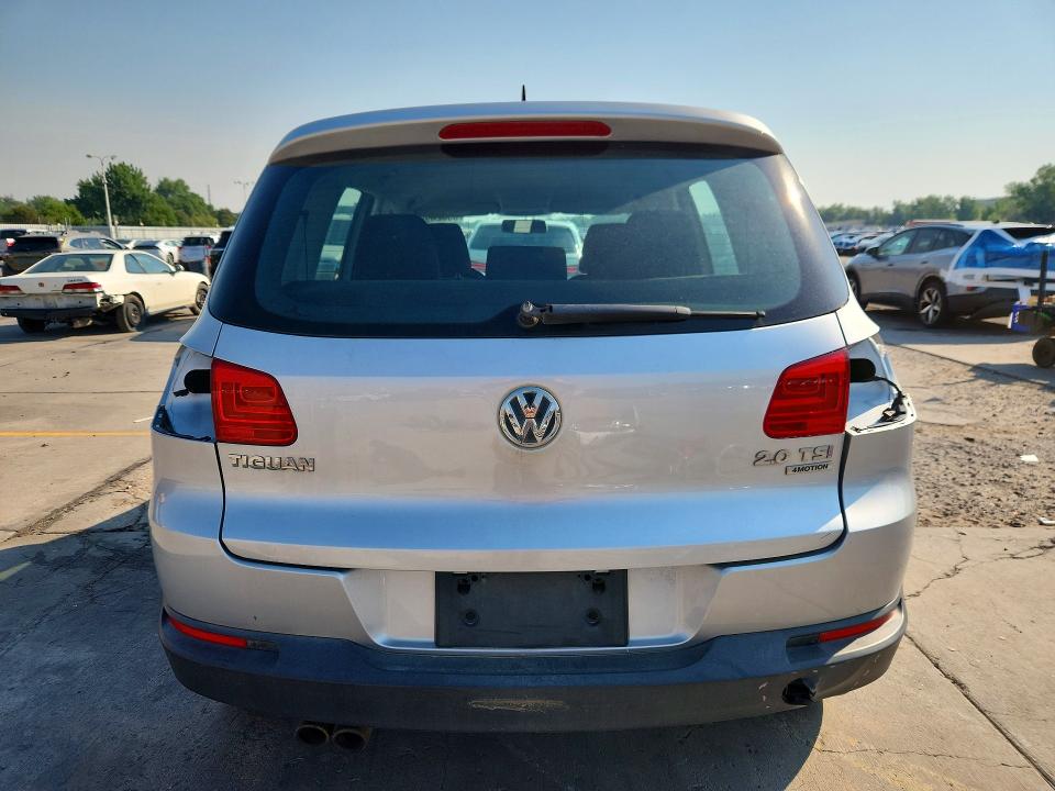 2013 Volkswagen Tiguan VIN WVGBV7AX9DW551136 COPART salvage auction — FRONT END, Co - Public - Salvage Title, sold $1,100 on 2026-07-08 (photo 6)