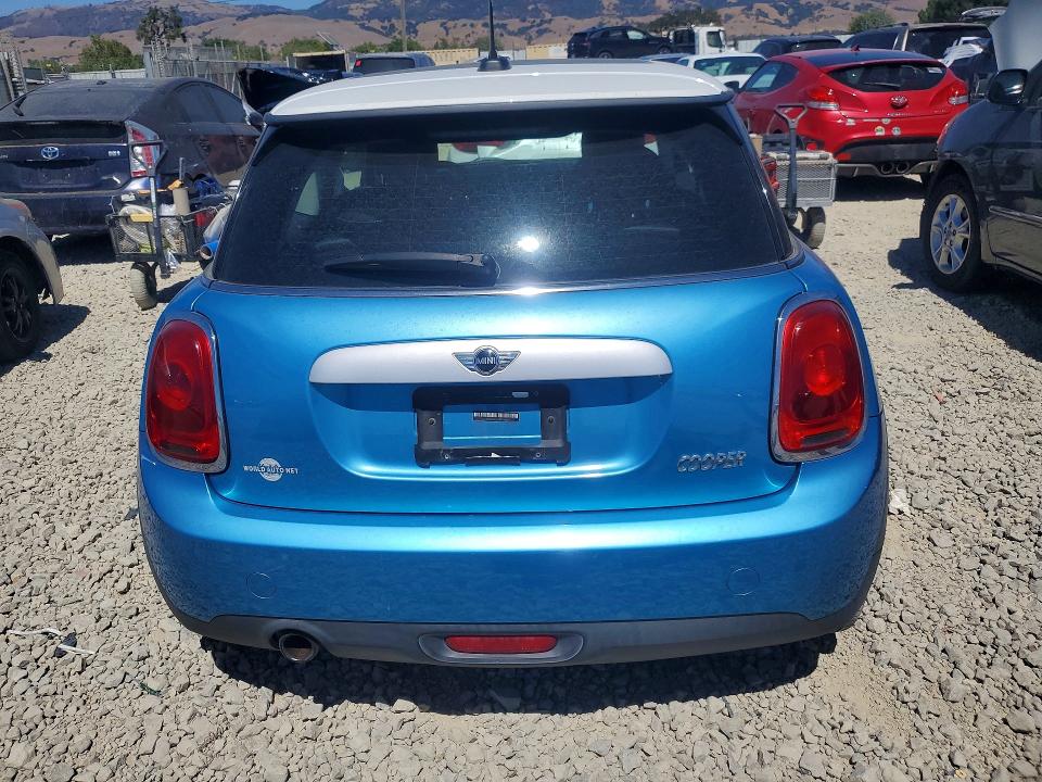 2015 Mini Cooper VIN WMWXM5C58FT942051 COPART salvage auction — FRONT END, Ca - Salvage Certificate, sold $1,800 on 2026-08-18 (photo 6)