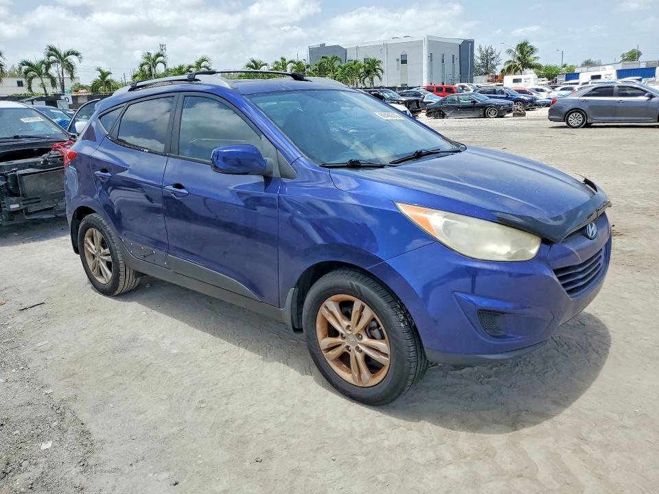 2011 Hyundai Tucson VIN KM8JU3AC6BU219880 COPART salvage auction — REAR END, Ks - Certificate Of Title, sold $1,550 on 2026-07-14 (photo 4)
