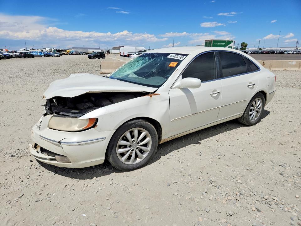 2006 Hyundai Azera VIN KMHFC46F96A114999 COPART salvage auction — FRONT END, Co - Public - Salvage Title, sold $300 on 2026-07-28 (photo 1)