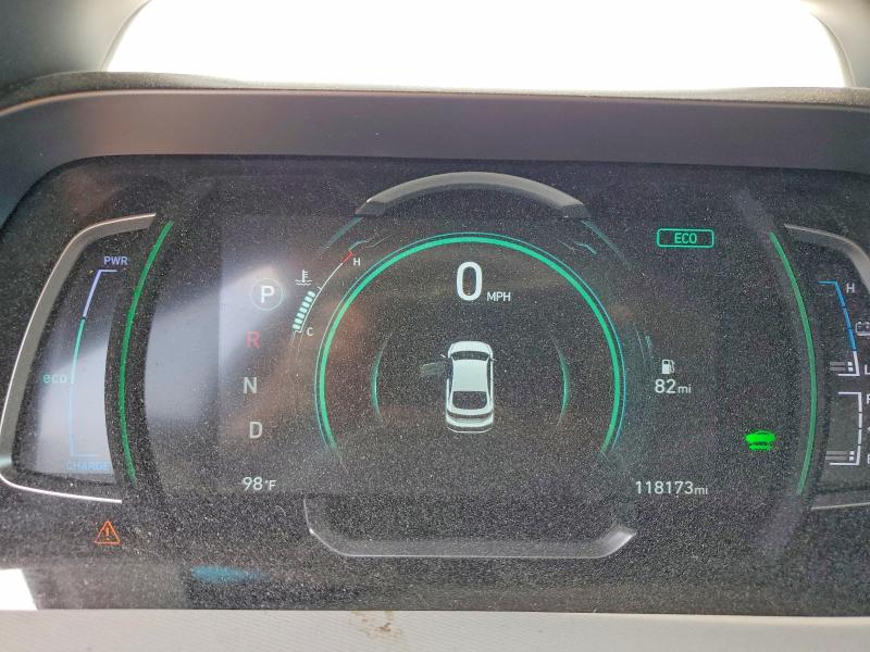2020 Hyundai Ioniq VIN KMHC75LD2LU198786 COPART salvage auction — ALL OVER, TN - SALVAGE CERTIFICATE, sold $175 on 2026-07-21 (photo 9)