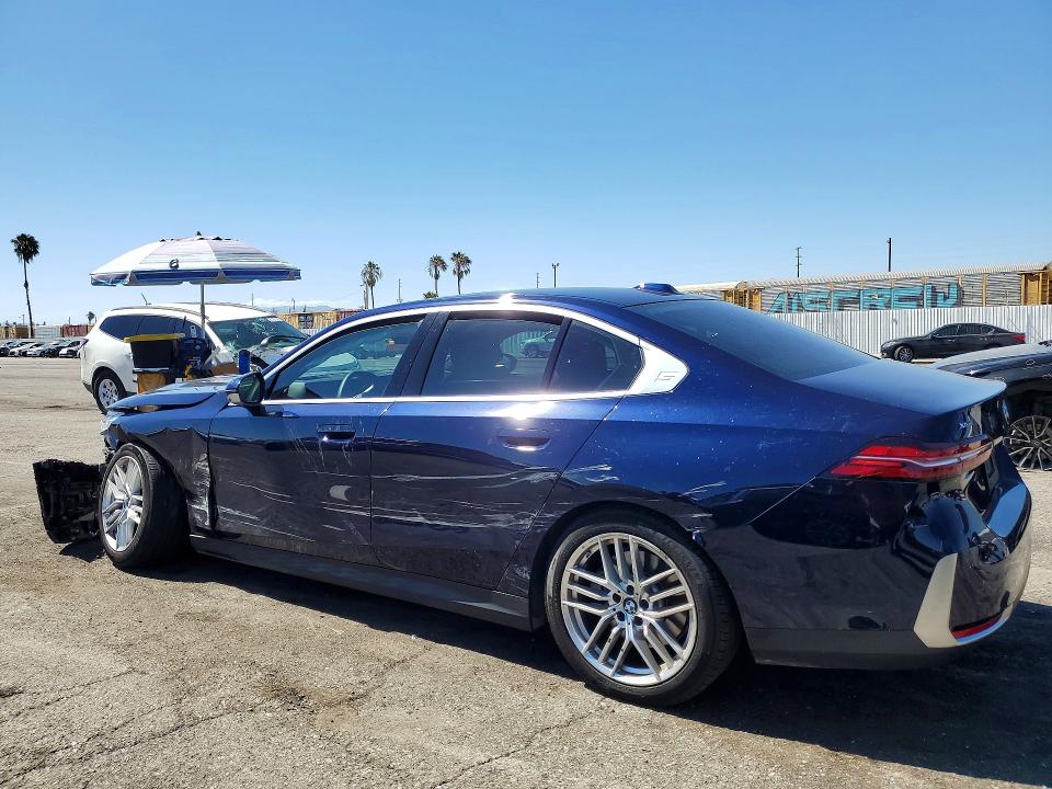 2024 BMW 5er VIN WBA63FJ07RCR92701 COPART salvage auction — FRONT END, Ca - Salvage Certificate, sold $250 on 2026-08-28 (photo 2)
