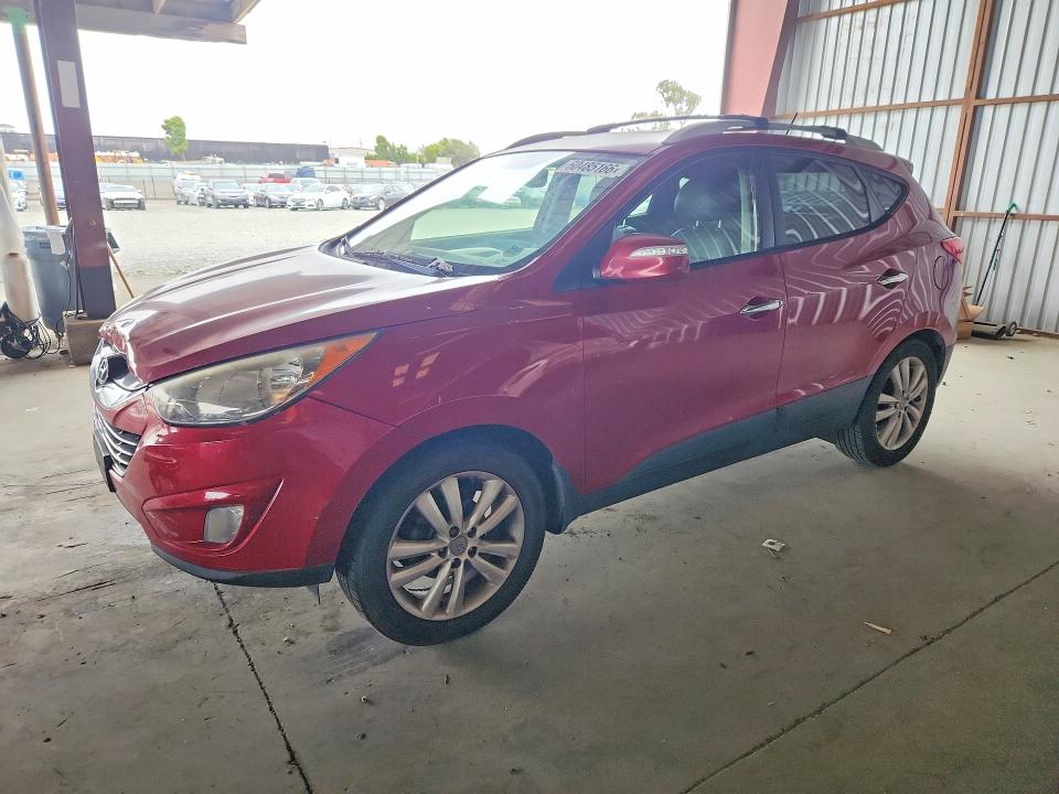 2011 Hyundai Tucson VIN KM8JU3AC9BU203916 COPART salvage auction — FRONT END, Ca - Salvage Certificate, sold $1,650 on 2026-07-30 (photo 1)