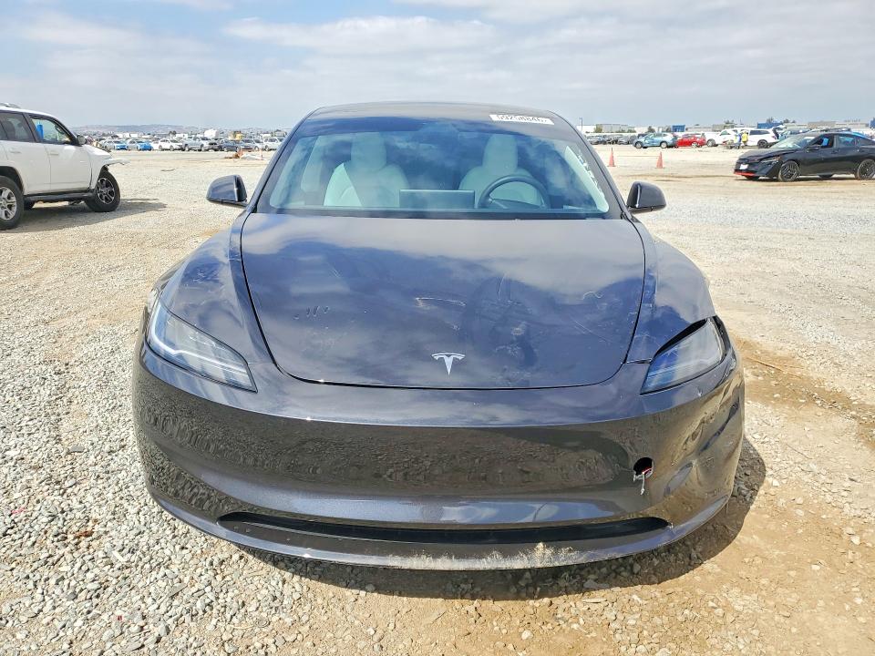 2024 Tesla Model 3 VIN 5YJ3E1EA4RF824247 COPART salvage auction — FRONT END, Ca - Salvage Certificate, sold $13,700 on 2026-09-01 (photo 5)