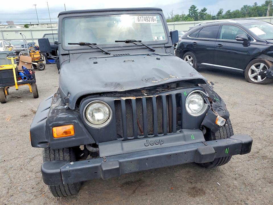 1998 Jeep Wrangler / VIN 1J4FY29P1WP803909 COPART salvage auction — FRONT END, PA - CERTIFICATE OF SALVAGE, sold $400 on 2026-08-04 (photo 5)