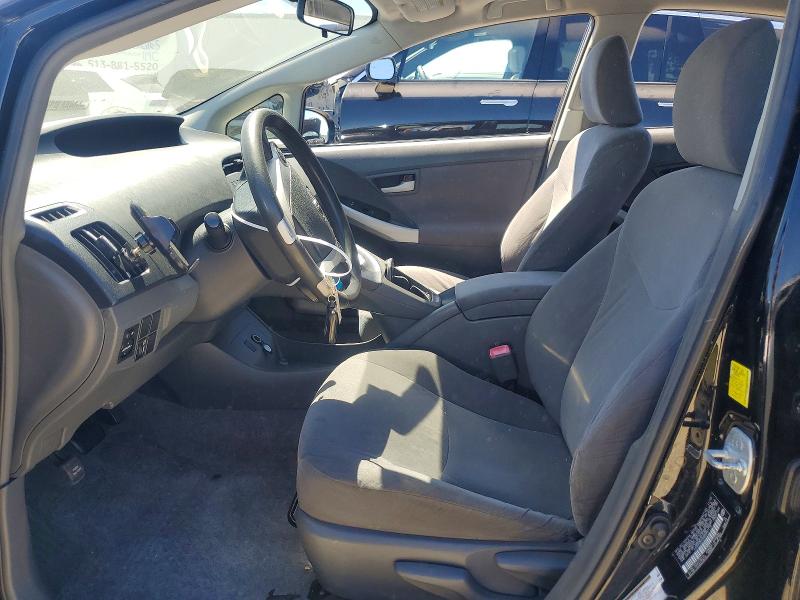2011 Toyota Prius VIN JTDKN3DU6B0257174 COPART salvage auction — VANDALISM, Ca - Salvage Certificate, sold $625 on 2026-07-14 (photo 7)