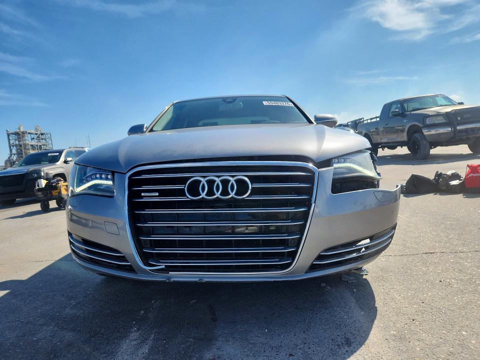 2013 Audi A8 VIN WAUAGAFD7DN030439 COPART salvage auction — FRONT END, LA - CERT OF TITLE-SALVAGE (P), sold $1,250 on 2026-07-27 (photo 5)