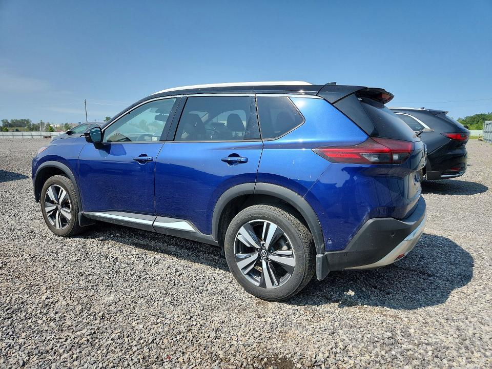 2021 Nissan Rogue VIN JN8AT3DD3MW318311 COPART salvage auction — FRONT END, On - Permit No Brand - Unfit, sold $5,300 on 2026-07-30 (photo 2)