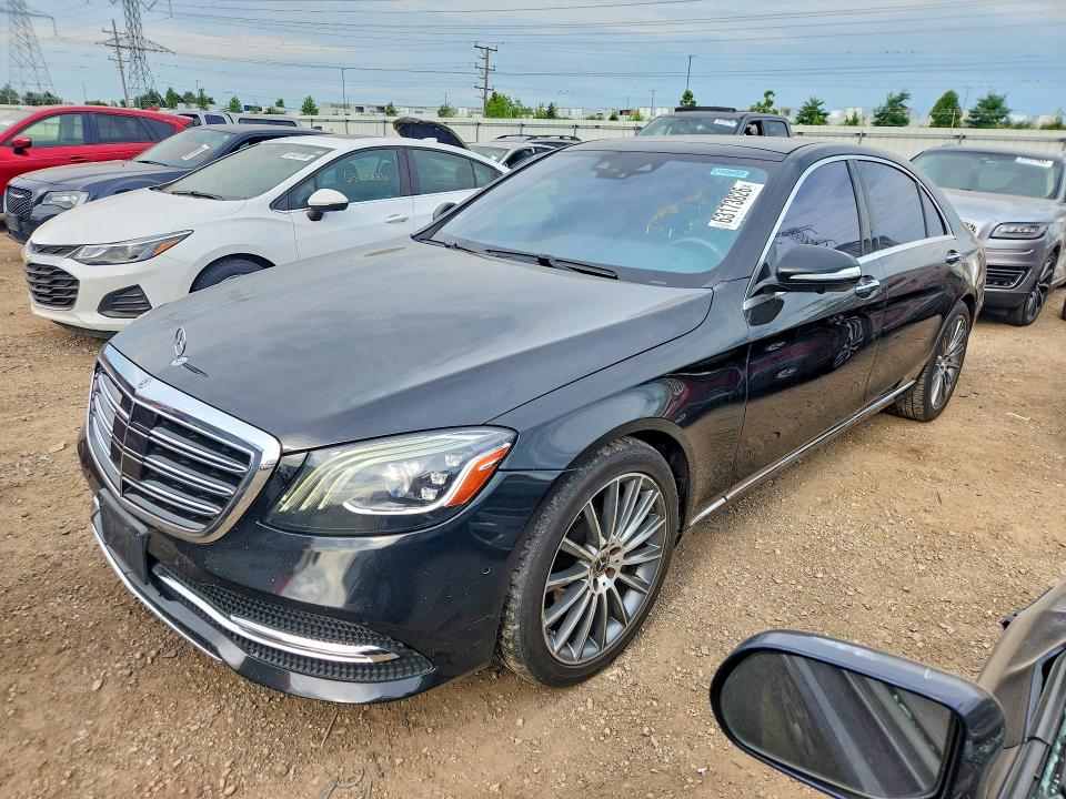 2018 Mercedes-benz S-klasse VIN WDDUG6EB8JA350987 COPART salvage auction — MINOR DENT/SCRATCHES, Il - Certificate Of Title (P), sold $13,900 on 2026-08-06 (photo 1)