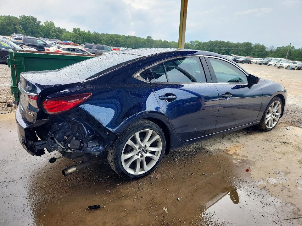 2016 Mazda 6 VIN JM1GJ1V52G1458455 COPART salvage auction — REAR END, Al - Cert Of Title-Salvage Title, sold $175 on 2026-07-21 (photo 3)