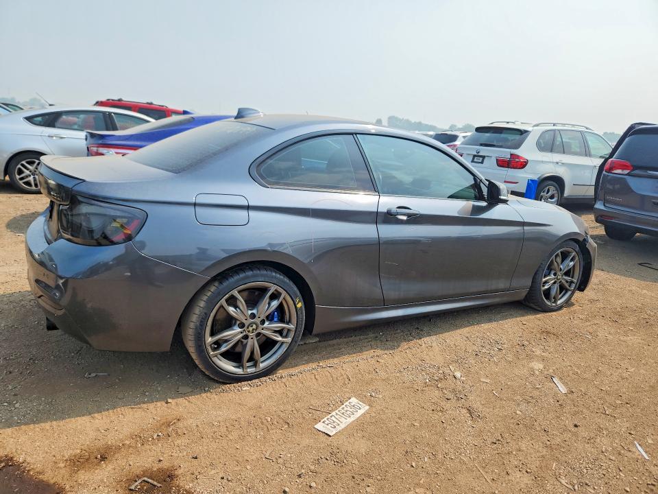 2015 BMW M2 VIN WBA1J7C51FV358248 COPART salvage auction — FRONT END, Il - Salvage Certificate, sold $1,700 on 2026-08-11 (photo 3)