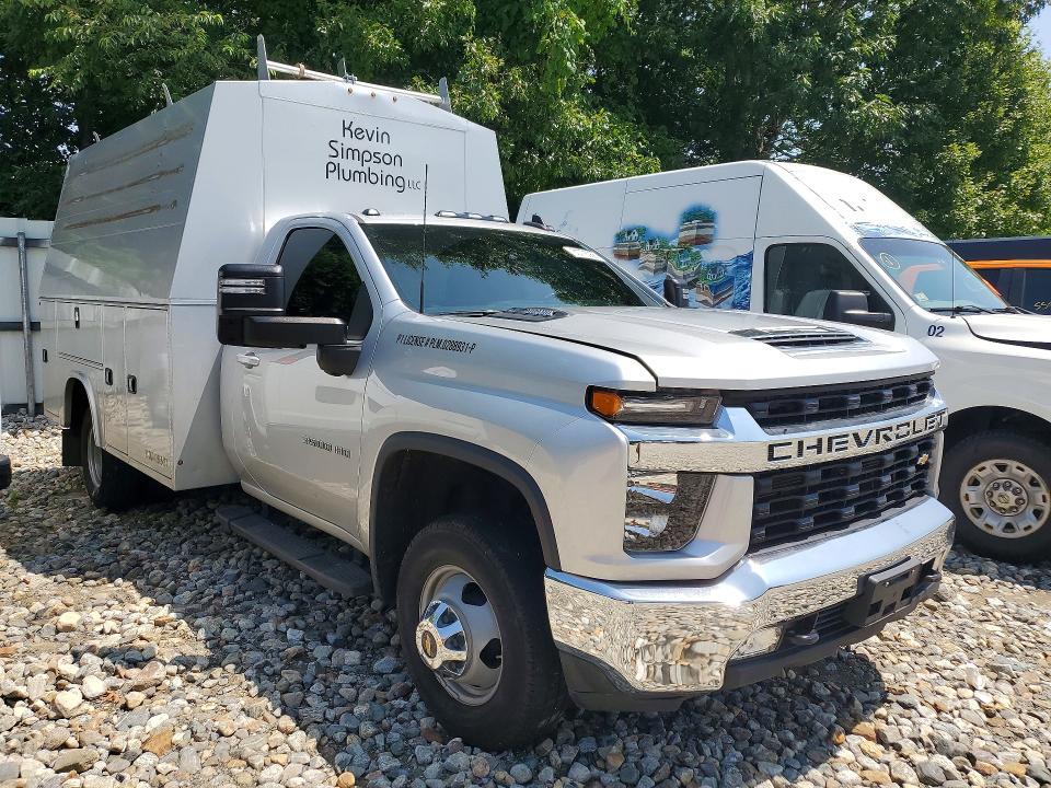 2021 Chevrolet Silverado VIN 1GB3YTEY8MF227899 COPART salvage auction — MECHANICAL, Ct - Cert Of Title-Salvage, sold $25,500 on 2026-08-05 (photo 4)