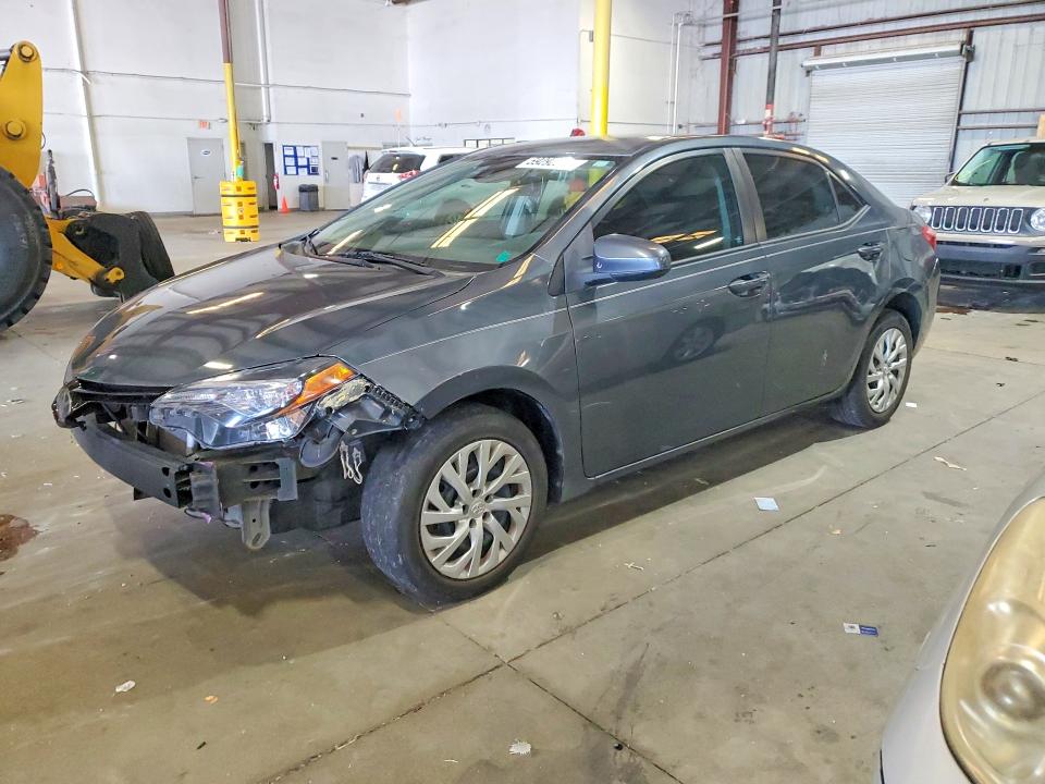 2018 Toyota Corolla VIN 5YFBURHE2JP753327 COPART salvage auction — FRONT END, Fl - Cert Of Title Slvg Rebuildable, sold $2,350 on 2026-07-27 (photo 1)