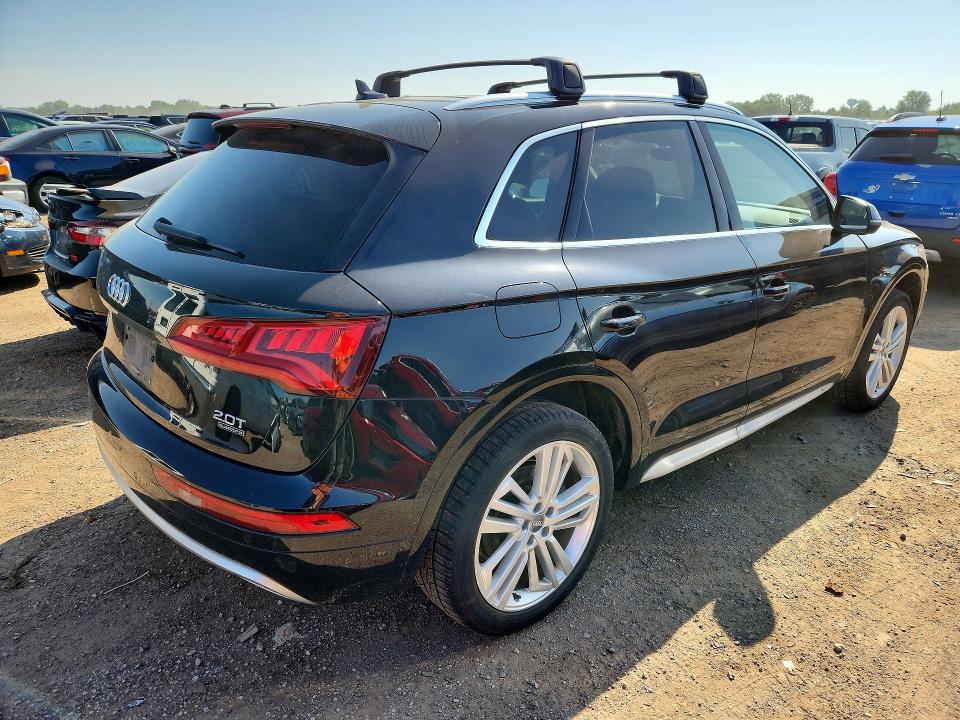 2018 Audi Q5 VIN WA1BNAFYXJ2148394 COPART salvage auction — FRONT END, Il - Salvage Certificate, sold $4,350 on 2026-07-30 (photo 3)