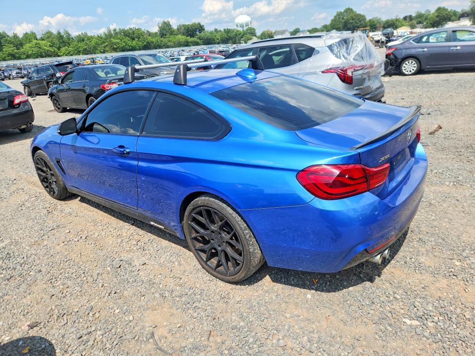 2018 BMW 4er VIN WBA4W5C58JAD32719 COPART salvage auction — WATER/FLOOD, Nj - Cert Of Title-Salvage Flood, sold $5,400 on 2026-08-07 (photo 2)