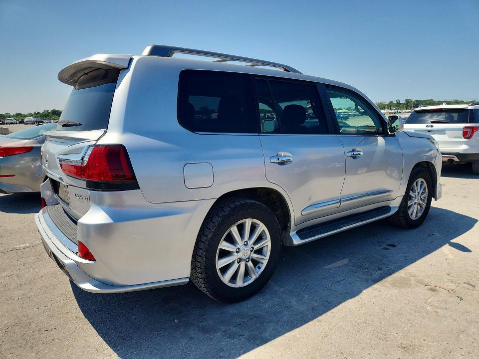 2010 Lexus Lx 570 VIN JTJHY7AX5A4037066 COPART salvage auction — MINOR DENT/SCRATCHES, Ar - Certificate Of Title, sold $7,600 on 2026-07-27 (photo 3)
